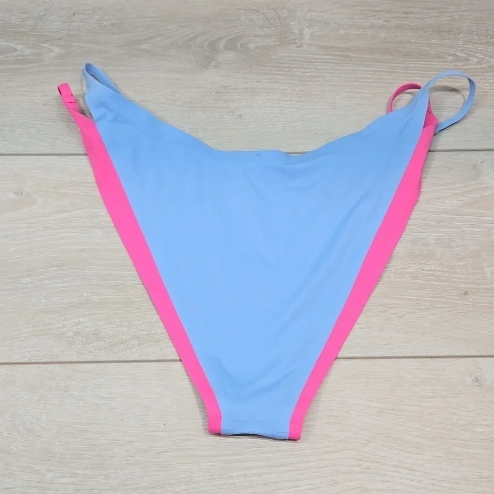 NWOT L Space Women Anthropologie Bitsy Cut Swim bottom sz L